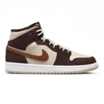 Air Jordan 1 Mid SE Cream Dark Chocolate