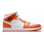 Air Jordan 1 Mid SE Electro Orange Black White