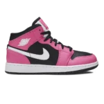 Air Jordan 1 Mid GS Pinksicle Black White