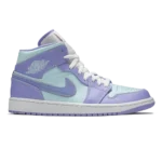 Air Jordan 1 Mid Purple Pulse Arctic Punch Glacier Blue