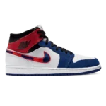 Air Jordan 1 Mid Multicolored Swoosh