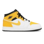 Air Jordan 1 Mid University Gold White Black