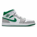 Air Jordan 1 Mid Grey Green