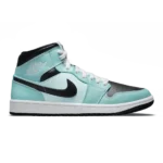 Air Jordan 1 Mid Aqua Black