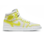 Air Jordan 1 Mid LX Off White Opti Yellow