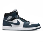 Air Jordan 1 Mid Armory Navy Black White