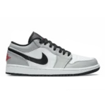 Air Jordan 1 Low Light Smoke Gray Gym Red White