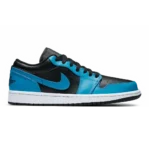 Air Jordan 1 Low Laser Blue Black White