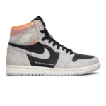Air Jordan 1 Retro High OG Neutral Grey Hyper Crimson