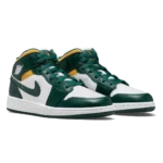 ⁦Air Jordan 1 Mid Sonics Noble Green⁩ – תמונה ⁦2⁩