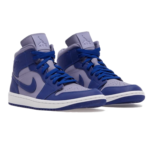 ⁦Air Jordan 1 Mid SE Iron Purple Deep Royal⁩ – תמונה ⁦2⁩