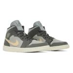 ⁦Air Jordan 1 Mid Iron Grey Onyx⁩ – תמונה ⁦2⁩