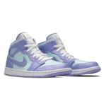 ⁦Air Jordan 1 Mid Purple Pulse Arctic Punch Glacier Blue⁩ – תמונה ⁦2⁩