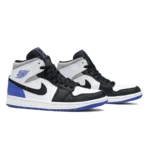⁦Air Jordan 1 Mid SE Royal Black Toe⁩ – תמונה ⁦2⁩