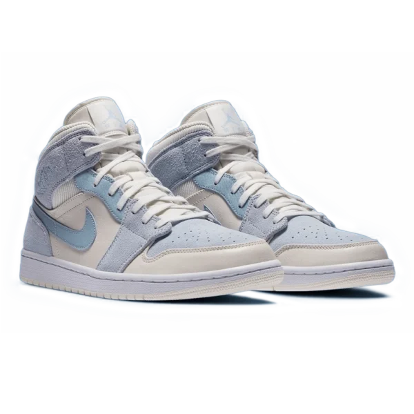 ⁦Air Jordan 1 Mid SE Sail Light Blue⁩ – תמונה ⁦2⁩
