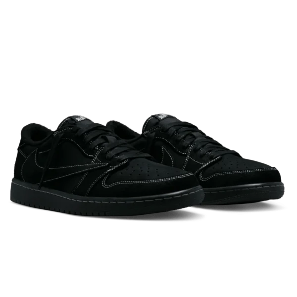 ⁦Air Jordan 1 Low x Travis Scott “Black Phantom”⁩ – תמונה ⁦2⁩