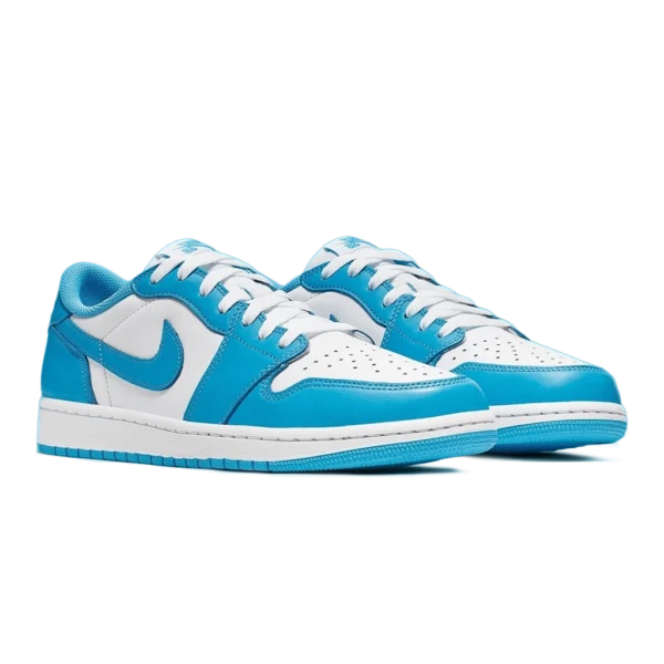 ⁦Air Jordan 1 Low SB x Eric Koston Dark Powder Blue White⁩ – תמונה ⁦2⁩