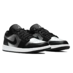 ⁦Air Jordan 1 Low SE Black Metallic Silver White⁩ – תמונה ⁦2⁩