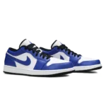 ⁦Air Jordan 1 Low "Game Royal" White Game Royal Black⁩ – תמונה ⁦2⁩