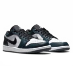 ⁦Air Jordan 1 Low Armory Navy White Black⁩ – תמונה ⁦2⁩