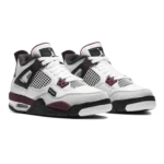 ⁦Air Jordan 4 Retro x Paris Saint-Germain Bordeaux⁩ – תמונה ⁦2⁩