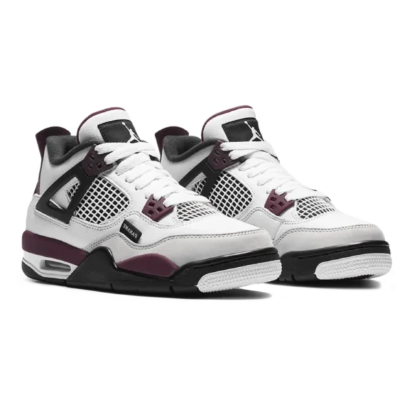 ⁦Air Jordan 4 Retro x Paris Saint-Germain Bordeaux⁩ – תמונה ⁦2⁩