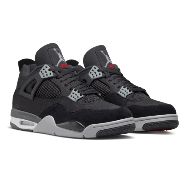 ⁦Air Jordan 4 Black Light Steel⁩ – תמונה ⁦2⁩