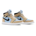 ⁦Air Jordan 1 High Zoom Comfort Psychic Blue Sesame⁩ – תמונה ⁦2⁩
