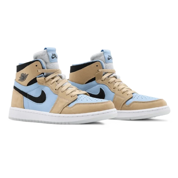 ⁦Air Jordan 1 High Zoom Comfort Psychic Blue Sesame⁩ – תמונה ⁦2⁩