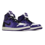 ⁦Air Jordan 1 Zoom Comfort Court Purple Patent⁩ – תמונה ⁦2⁩