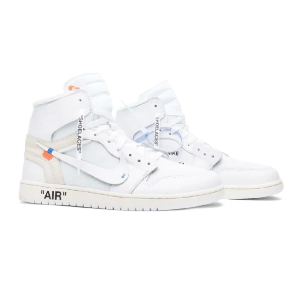 ⁦Air Jordan 1 Retro High OG x Off-White "White"⁩ – תמונה ⁦2⁩