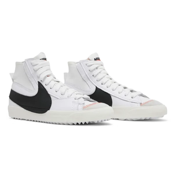 ⁦Nike Blazer Mid ’77 Jumbo White Black⁩ – תמונה ⁦2⁩