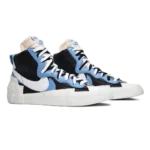 ⁦Nike Blazer Mid x Sacai Black Blue⁩ – תמונה ⁦2⁩