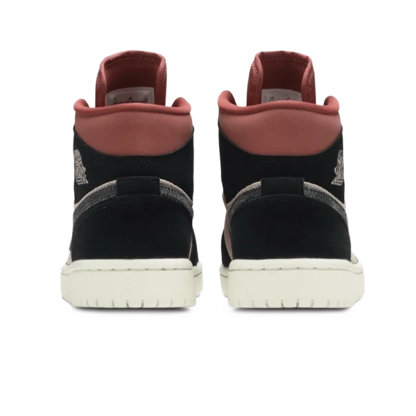 ⁦Air Jordan 1 Mid Particle Beige Canyon Rust Sail⁩ – תמונה ⁦3⁩