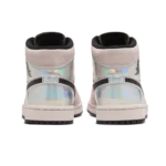 ⁦Air Jordan 1 Mid "Iridescent" Barely Rose Black⁩ – תמונה ⁦3⁩