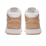 ⁦Air Jordan 1 Mid Tan White Gum⁩ – תמונה ⁦3⁩