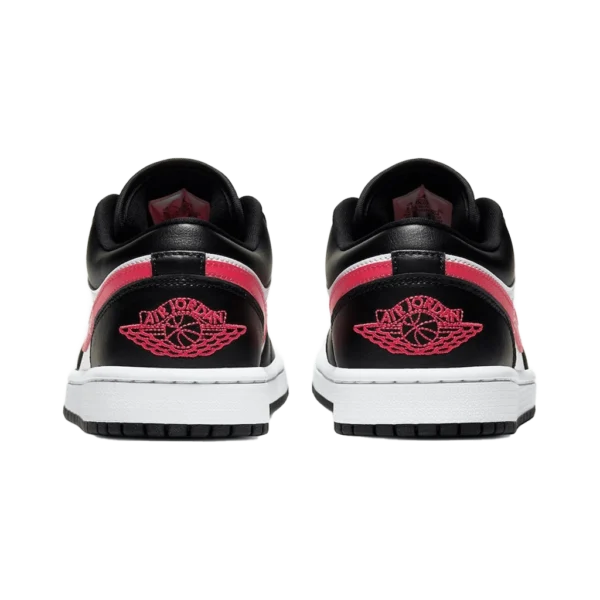 ⁦Air Jordan 1 Low Black Siren Red White⁩ – תמונה ⁦3⁩