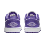 ⁦Air Jordan 1 Low Psychic Purple White⁩ – תמונה ⁦3⁩