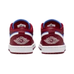 ⁦Air Jordan 1 Low Deep Red Blue Pomegranate⁩ – תמונה ⁦3⁩