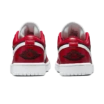⁦Air Jordan 1 Low "Chicago Flip" Gym Red White Black⁩ – תמונה ⁦3⁩