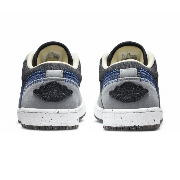 ⁦Air Jordan 1 Low "Crater" Black Grey⁩ – תמונה ⁦3⁩
