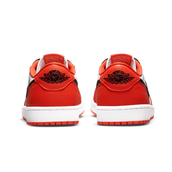 ⁦Air Jordan 1 Low OG Starfish White Black⁩ – תמונה ⁦3⁩