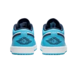 ⁦Air Jordan 1 Low UNC White University Blue Obsidian⁩ – תמונה ⁦3⁩