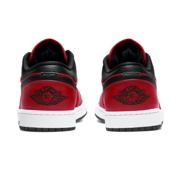 ⁦Air Jordan 1 Low "Reverse Bred" Gym Red Black White⁩ – תמונה ⁦3⁩