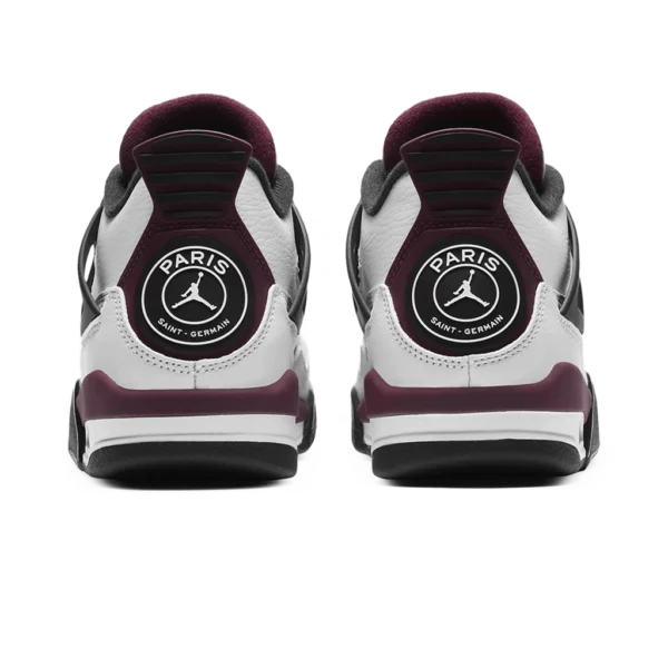 ⁦Air Jordan 4 Retro x Paris Saint-Germain Bordeaux⁩ – תמונה ⁦3⁩