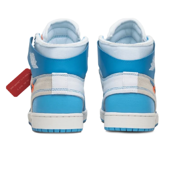 ⁦Off-White x Air Jordan 1 Retro High OG UNC⁩ – תמונה ⁦3⁩