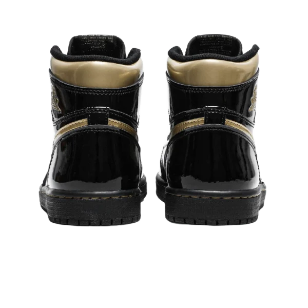 ⁦Air Jordan 1 Retro High OG Black Metallic Gold⁩ – תמונה ⁦3⁩