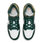 ⁦Air Jordan 1 Mid Sonics Noble Green⁩ – תמונה ⁦4⁩