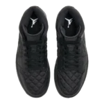 ⁦Air Jordan 1 Mid SE Black Quilted⁩ – תמונה ⁦4⁩