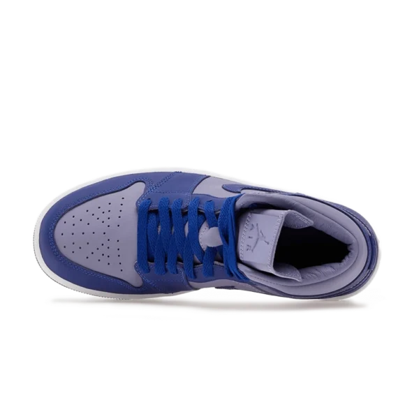⁦Air Jordan 1 Mid SE Iron Purple Deep Royal⁩ – תמונה ⁦4⁩